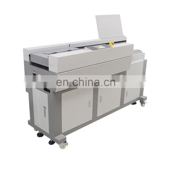 Multi Function SPB-767HCA3 One Year Warranty Three Rollers Side Roller Exercise Book Binding Machine Glue photo-5
