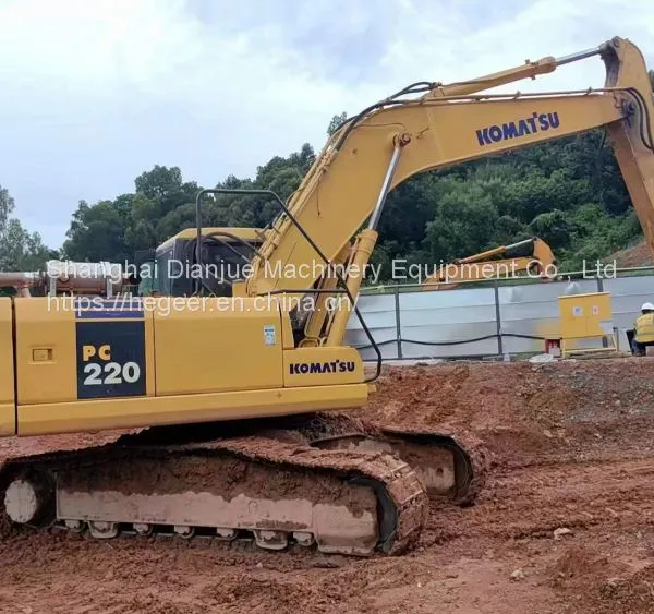 Cheap and Fine Used Komatsu PC220 Excavators for Sale photo-1