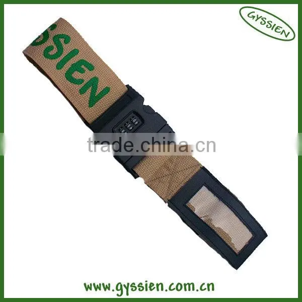 Fashion custom Clock luggage straps