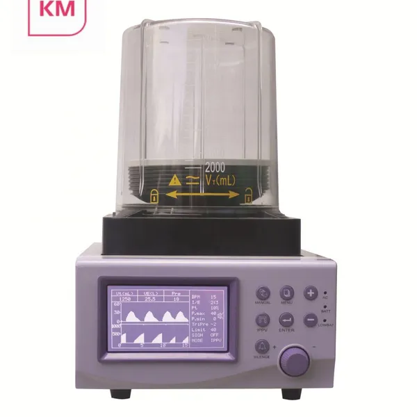 Veterinary surgical Anesthesia Ventilator with 5.5