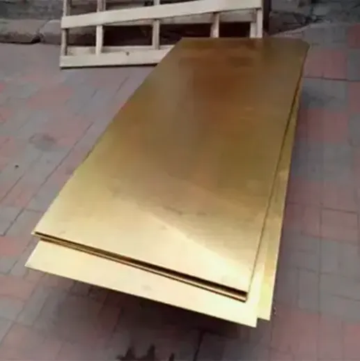 Factory Supply High Quality in Stock CW509L Brass Sheet Brass Plate photo-3