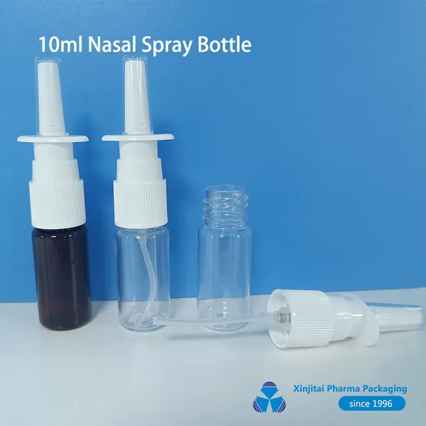 10ml 15ml 30ml 50ml 60ml Screw-on Nasal Spray Nasal Sprayer for Nasal Spray Bottle