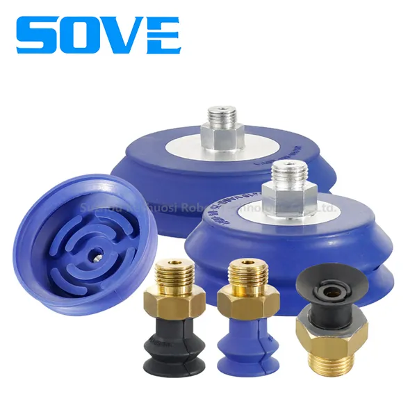 VAS/VASB-15~125 Series Flat/Corrugated Vacuum Suction Cups Festos Brand Alternative Durable for Auto Electronics and Food Packaging Industry photo-2