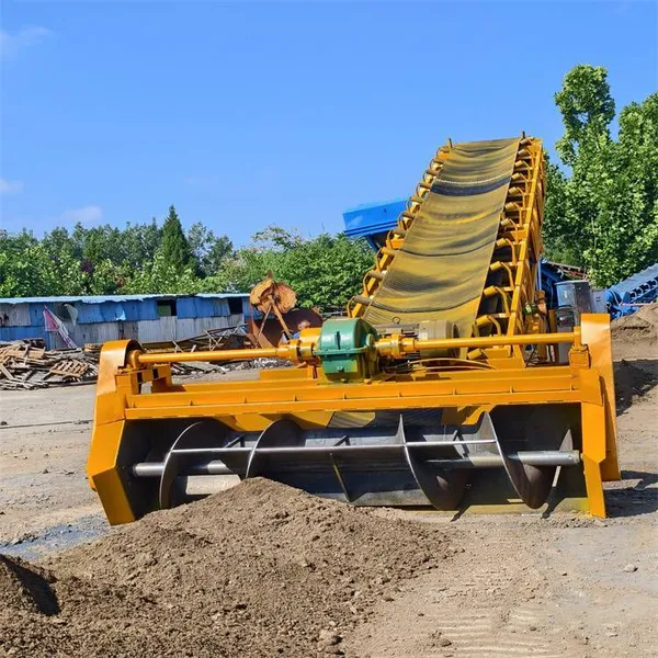 Track-type Reclaimers for Granular Materials, Gravel Scraping Conveyors, Remote-controlled Scraping and Loading Machines photo-4