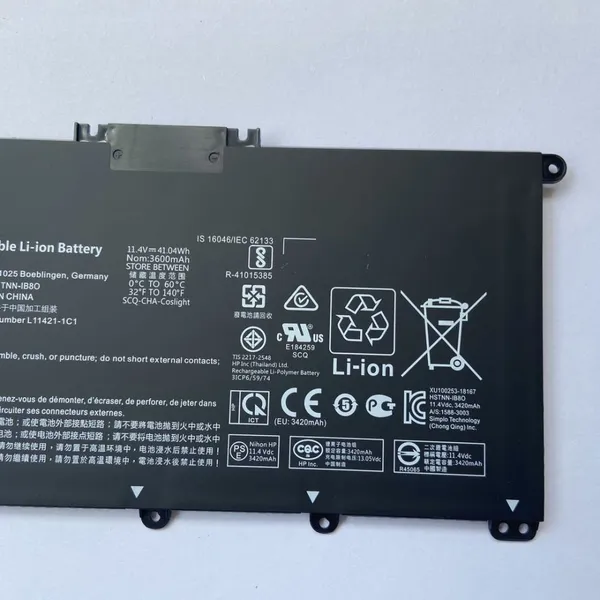 Replacement Laptop Battery Genuine 41.9Wh HT03XL Battery for HP Pavilion 15-CS 15-DA 15-DB 17-BY L11119-855 photo-4