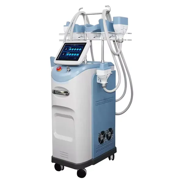 4-Head Cryolipolysis Machine with Independent Temperature Control for Fat Freezing