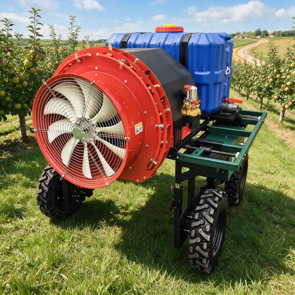 Remotely Controlled Fan Weed Sprayer Vehicle | Heavy Duty Agricultural Weed Control Machine with Airblast Technology