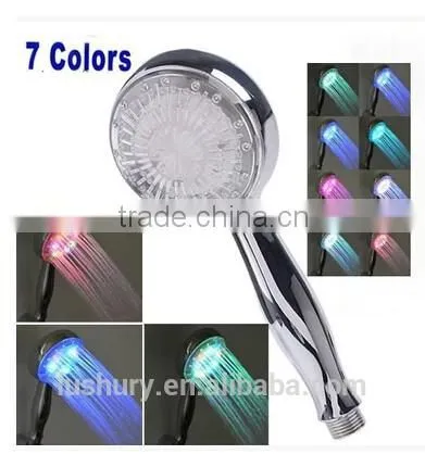 Chrome ABS Electric Shower With LED