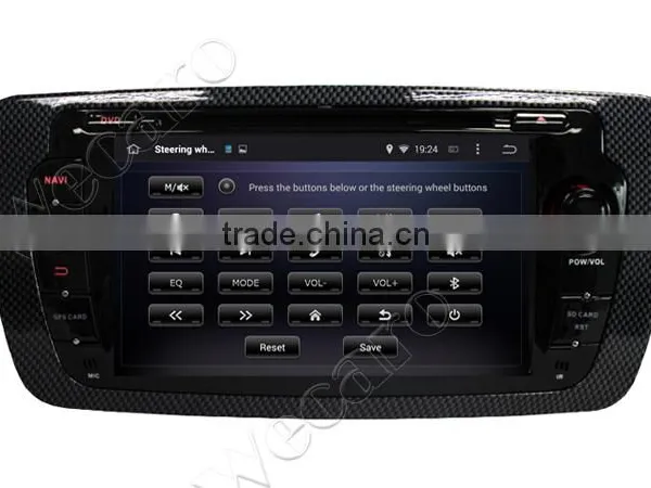 Wecaro WC-SI7004 Android 4.4.4 Car Stereo 2 Din Car Multimedia System for Seat Ibiza 2013 Stereo Mirror Link 2009-2013 photo-3