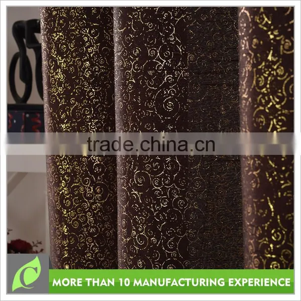Professional Manufacturer Luxury Bedroom Use Printed Window Curtain for Sale photo-3