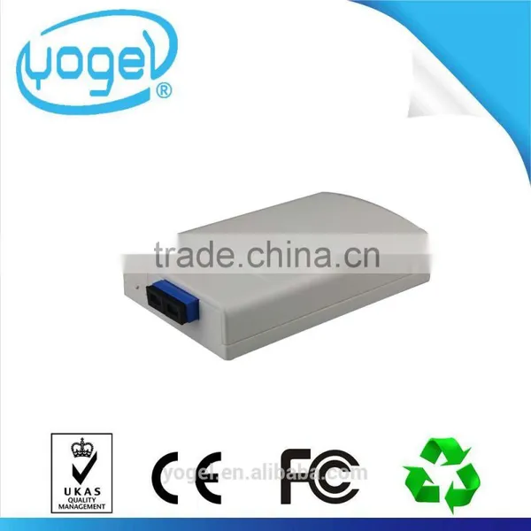 Small White Fiber Optic Box With PC ABS Material SC/APC SC/PC Adapter Optical Fiber Terminal Box photo-2