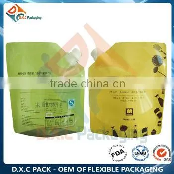 Manufacture Custom Print Premium Class Rice Packing Bag With Spout photo-3