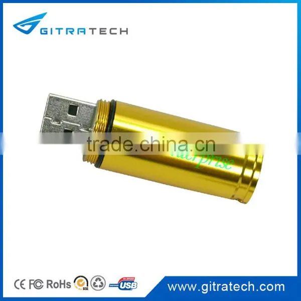 32GB Bullet Metal USB Flash Drive Promotional Metal USB Flash Memory Metal Keychain USB Flash Drive photo-5