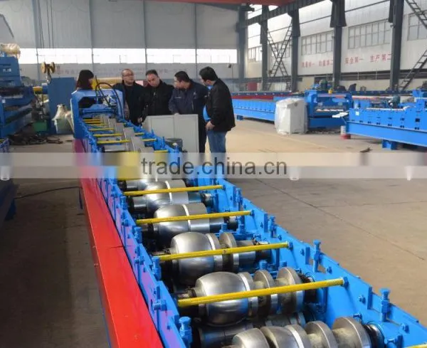 K Type Steel Roll Forming Gutter Machine Manufacturer photo-3