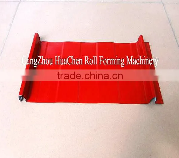 Standing Seam Metal Sheet Roof Press Profile Machine photo-4