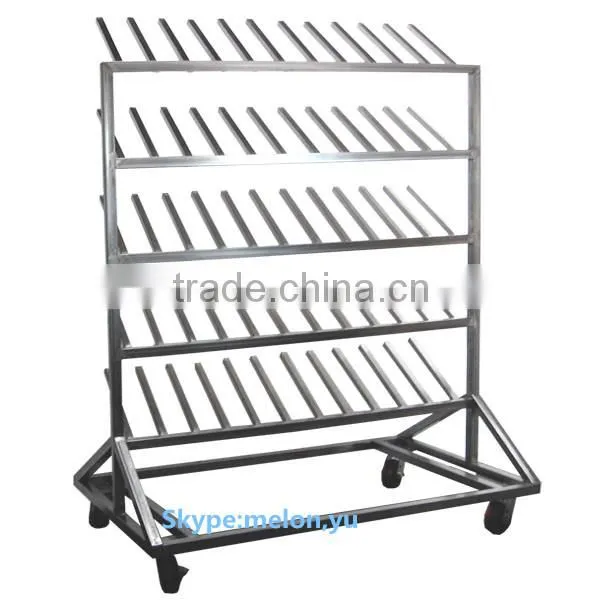 Factory Direct Sales 15-pair Stainless Steel Boot Rack/Mobile Boot Rack photo-3