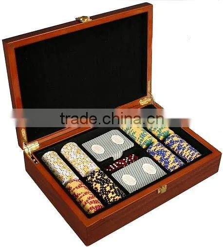 100 Chips Leather Poker Chip Case photo-6