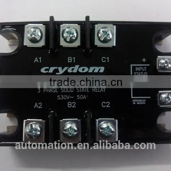 Three-phase solid-state relay 53TP Series IP20