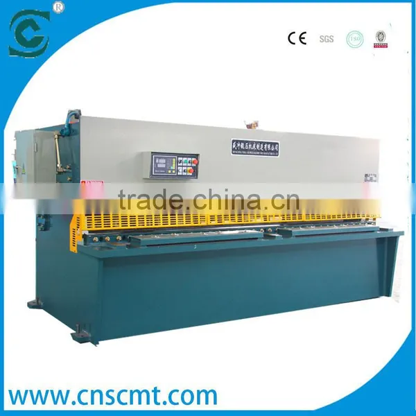 Shengchong Hot Sale 2500mm Cutting Machine 6mm Thickness Metal Sheet Hydraulic Swingbeam Shearing Machine