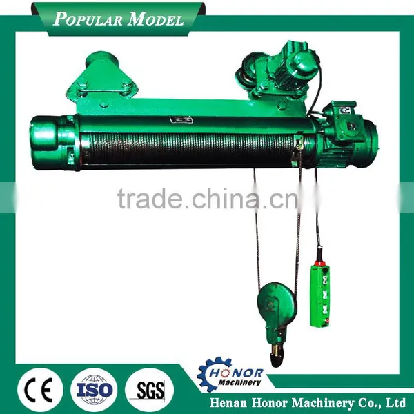220 Volt Mini Electric Wire Rope Lifting Hoist photo-2