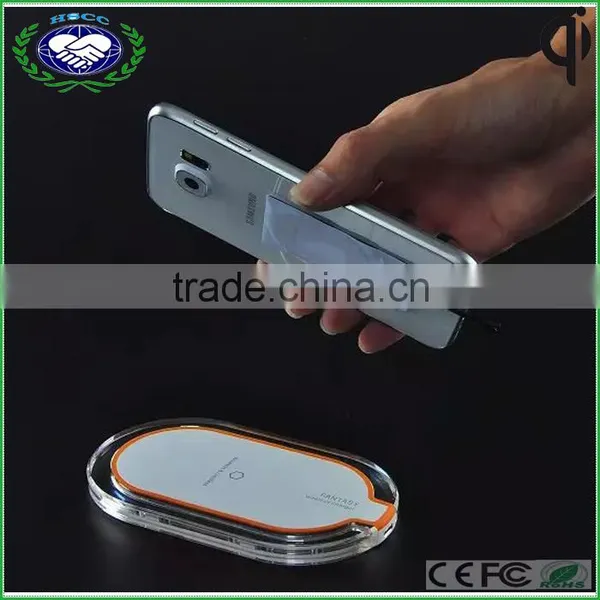 3 Coils qi Wireless Charger Pad for IPhone 6 6s With Wireless Receiver photo-3