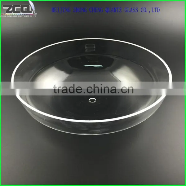 High Quality Quartz Glass Bell Jar With a Hole on the Top photo-4