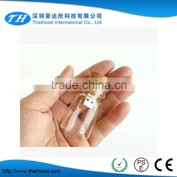 Functional and Lovely Wishing Bottle Glass Usb Flash Drive, Usb Flash Drive Gift Box photo-4