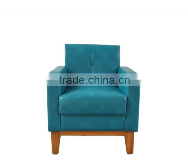 Green Living Room Leather Dining Arm Chair With Low Price photo-2