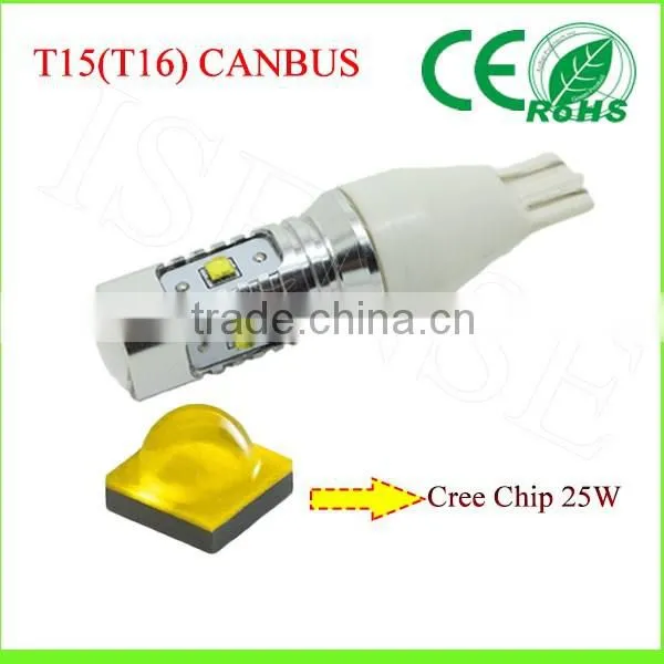 2015 New Factory Price 12v Automotive Led Canbus T15 Canbus Led Lights