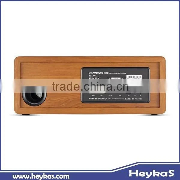 Wireless DlAN WiFi Android ISO Airplay Wooden Speaker Portable photo-2