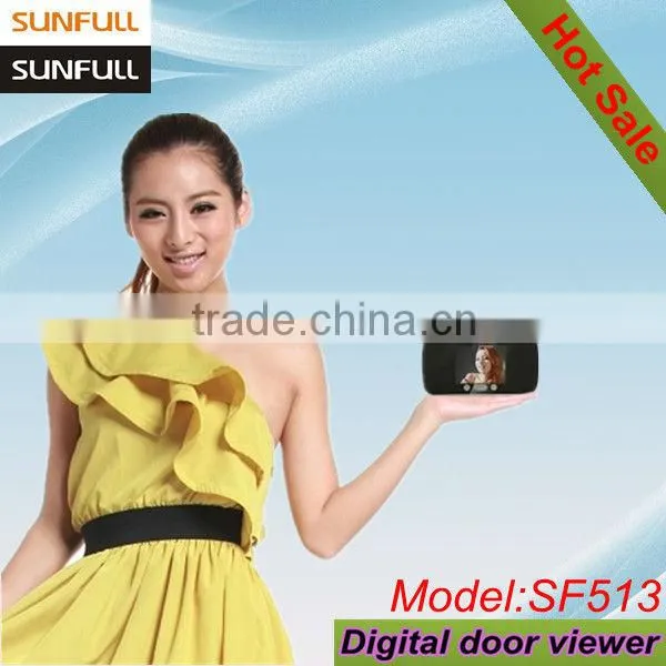 Home Appliances Electronic Door Peephole With Doorbell and Eyehole Function