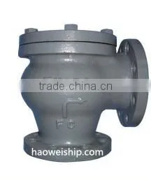 JIS F7359 5K Marine Cast Iron Lift Check Angle Valve
