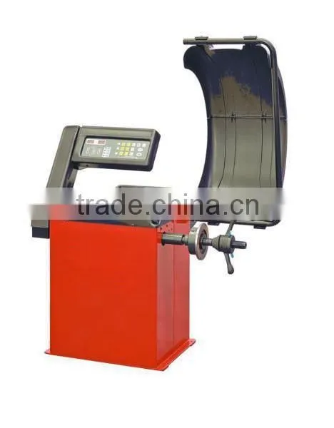 Car Wheel Balancer With Self-calibration and Diagnosis