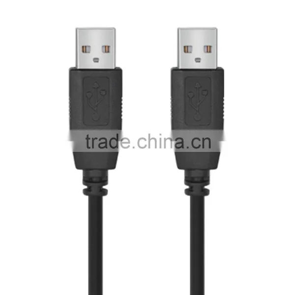 6 Foot Black USB 2.0 High Speed A Male To A Male Cable photo-4