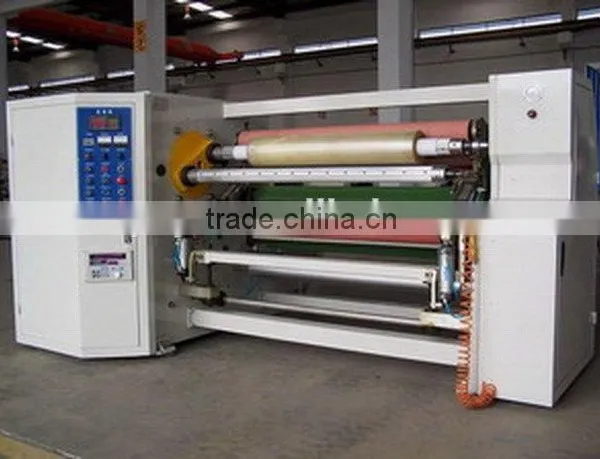 Turret Exchange Transparent BOPP Tape Rewinding Machine photo-3
