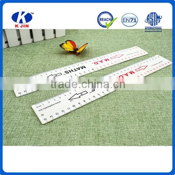 30cm School and Office Supplies Funny Ruler With Double Side Scale photo-3