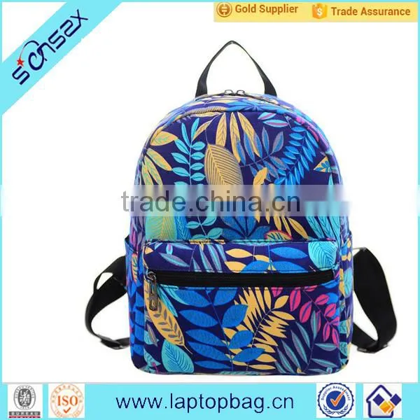 New Style Girls Canvas Backpack Kids Canvas Bagpack School Bags photo-2