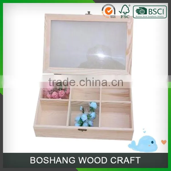 Wholesale 100% Natural Wood Handmade Trinket Box photo-2