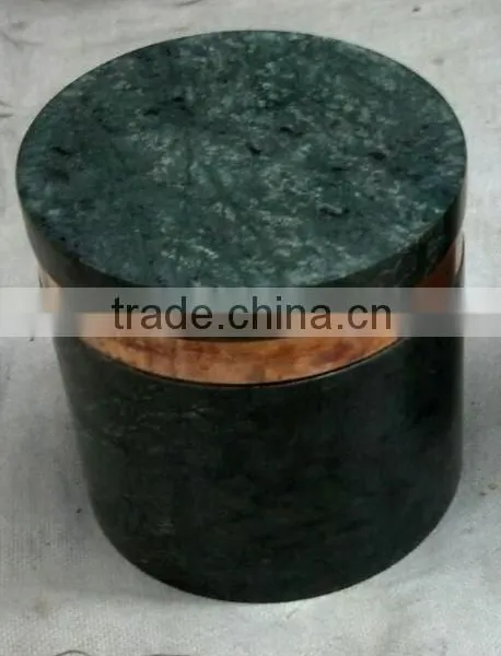 Marble Canister With Brass photo-3