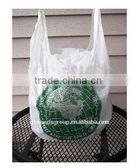 HDPE T-shirt Bag for Food Packing