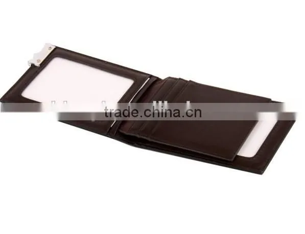 Luxury Leather Men Wallet Christmas New Year Corporate Business Gift Set photo-3