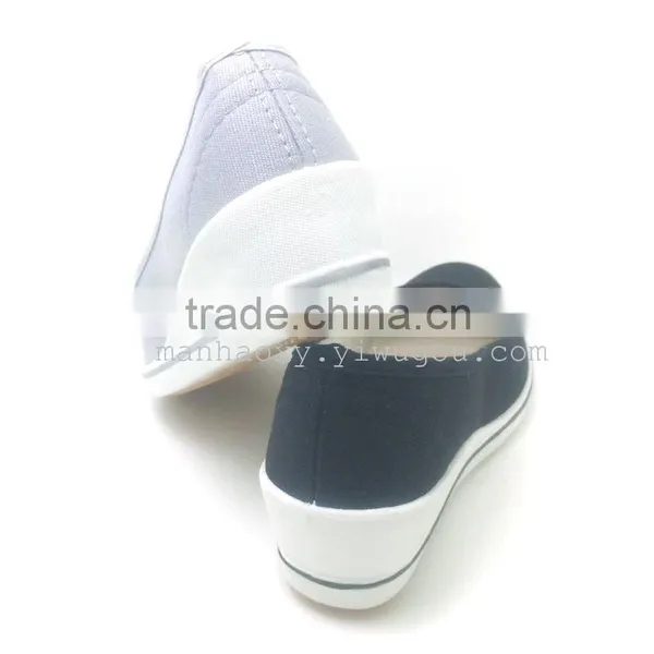 Nurse Shoes China Plate Colored Wedges Fashion Women's Shoes With Increased Comfortable Breathe Freely photo-3