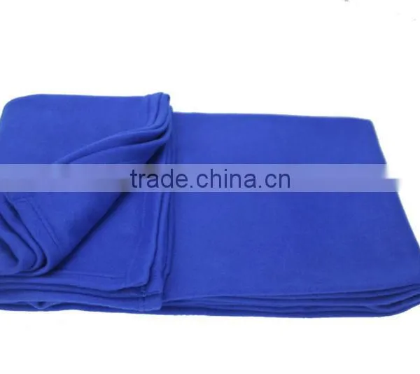 Super Soft Black Fleece Stadium Throw Blanket With Pouch photo-4