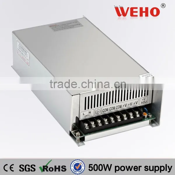CE Approved S-500-48 500w 10A Single Output Switching Power Supply 48v