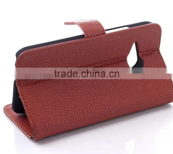 Litchi Wallet Leather Case for HTC One M8 Mini photo-6