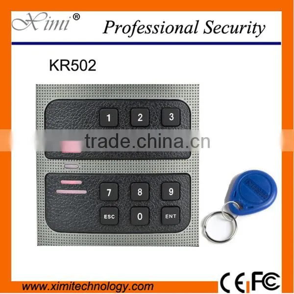 Smart Card Reader KR502 Wiegand Access Control Card Reader With Keypad IP64 Waterproof Card Reader RFID or IC Card Reader photo-2
