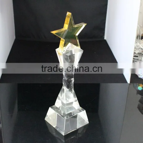Custom Crystal Star Trophy for Soldier photo-6