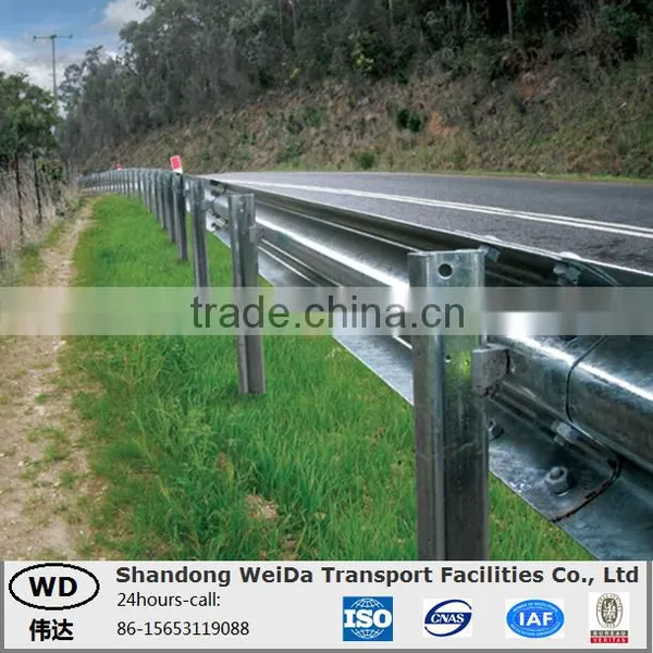 Highway Safety Crash Barrier Thrie-beam Guardrail