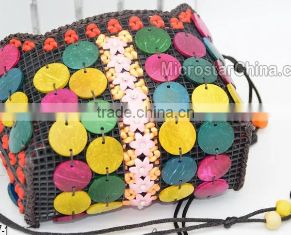 2016 Hot Selling in Stock Wholesale Fashion Coconut Shell Handbag Quality Choice photo-2