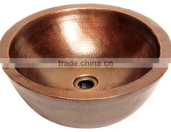 Copper Sink Double Bowl